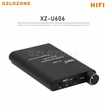 XZ-U606 Hi-Fi портативный усилитель для наушников с полным сопротивлением, версия аккумулятора, мини-усилитель для наушников
