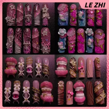 MINISO Искусственные накладные ногти Hello Kitty