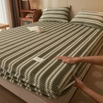 Yaapeet зимняя простыня коралловый флис 150x200