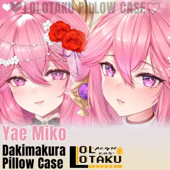 Yae Miko Dakimakura Genshin Impact обнимающая наволочка для всего тела сексуальная наволочка наволочка домашнее постельное белье отаку Декор подарок