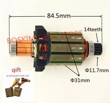 Якорь роторного двигателя 619496 -0 619301 -1 DC18V для дрели MAKITA DDF458Z DF458D DHP458 BHP458 DDF458 BDF458 BDF458RFE BDF458Z