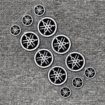 Yamaha 3D автомобильный логотип светоотражающий водонепроницаемый подходит для Xunying Qiaoge I125 модифицированный гоночный автомобиль декоративная мягкая клейкая наклейка