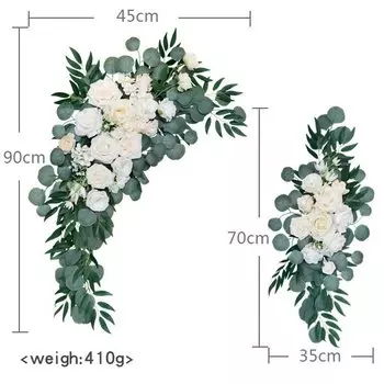 Yannew искусственные цветы для свадебного арки пыльная роза