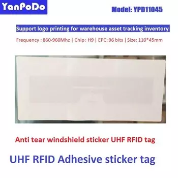YANPODO U8 wet inlay RFID наклейка