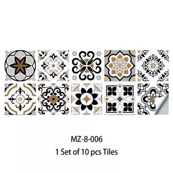 YanTin марокканские наклейки на стену из ПВХ