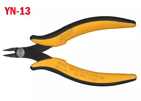 Япония GOOT YN серии прецизионный Ниппер плоский край для резки компонентов свинцовой медной проволоки