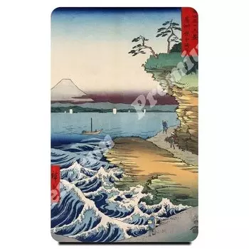 Япония Сувенирный магнит Винтажный плакат