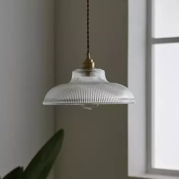 Японская латунная полукруглая стеклянная люстра, скандинавская простая кровать и кровать, спальня, прихожая, балкон, бар, светильник для столовой