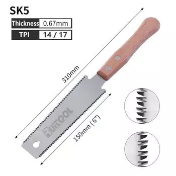 Японская пила FJS Ryoba 3-кромка