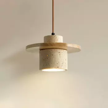 Подвесной светильник wecus Wabi Sabi из травертина