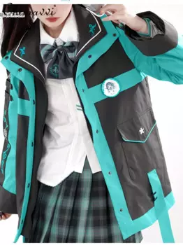 Японские Аниме куртки осень-зима милые лоскутные куртки большого размера в стиле субкультуры женский стиль колледжа