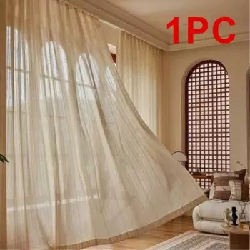 Японские полосатые шторы из полиэстера