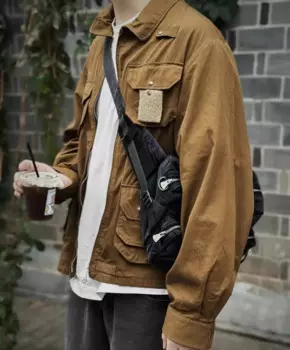 Японский охотничий жакет с несколькими карманами VISVIM HEMSWADE JKT