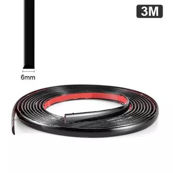 Яркая полоса, декоративная полоса для автомобиля, универсальная хромированная полоса для бампера на окно против царапин, молдинговые стили, аксессуары для автомобиля, уплотнение