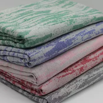 Яркая жаккардовая ткань в полоску, джинсовая одежда, высококачественный диван ручной работы «сделай сам»