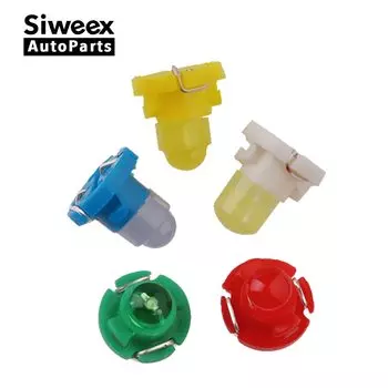 Яркие 10 шт. T4.2 COB 1 SMD 12 В автомобильные светодиодные намоточные лампы для приборной панели, панель инструментов, неоклиновый свет, предупреждающий индикатор