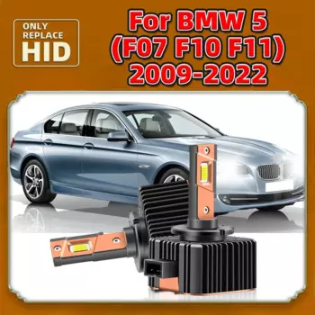 Яркие фары D1S 90 Вт 2022 лм для BMW 5 (F07 F10 F11) 2021 2020 2019 2018 2017 2016 2014 2015 2013 2012 2011 2010 2009
