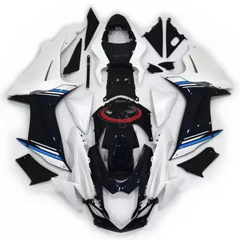 Яркие темно-синие белые полосы для GSXR600 GSXR750 K11 2011-2023 подходит для GSXR 600 750 полный комплект обтекателей для кузова мотоцикла