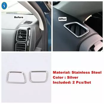 Ящик для хранения перчаток/выпускное отверстие переменного тока/подсветка, панель переключателя, накладка для Citroen C5 Aircross 2018-2024, аксессуары для интерьера