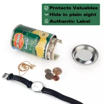 Скрытый отсек кукурузная банка ELESABOX