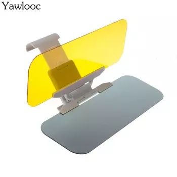 Yawlooc козырек от солнца для автомобиля высококачественные дневные ночные противоослепляющие зеркальные прозрачные солнцезащитные очки автомобильный солнцезащитный козырек ослепительные очки