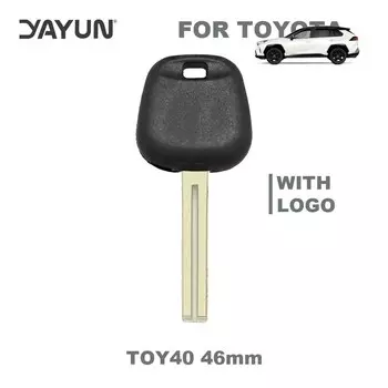 YAYUN 10 шт. чехол для ключа транспондера для Toyota RAV4 PRADO COROLLA Camry Yaris Corolla TOY43 TOY41 TOY47 TOY40 VA2 TOY43R Blade