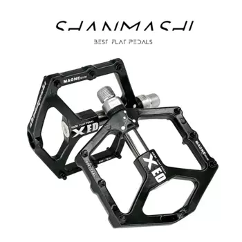 YCA150 Педали MTB на широкой платформе с подшипниками Удобные нескользящие велосипедные педали для горных и городских велосипедов