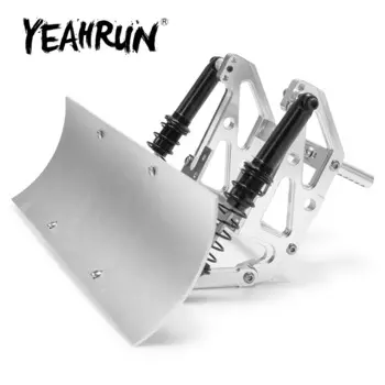 YEAHRUN, металлическая лопата для снега, лопата для Axial SCX10 II 90046 TRX-4 1/10, радиоуправляемая гусеничная машина, модель грузовика, обновленные детали