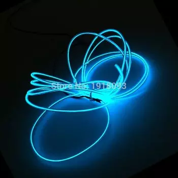 YEAHUI EL Гибкая светодиодная лента 3,2 мм 1-25 метров 10 цветов