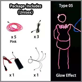 YEAHUI EL материалы для световых костюмов