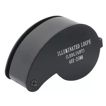 YEGREN 40X мини-лупа с подсветкой для ювелирных изделий