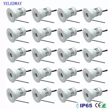 YELEDWAY мини светодиодный точечный светильник 1Вт белый