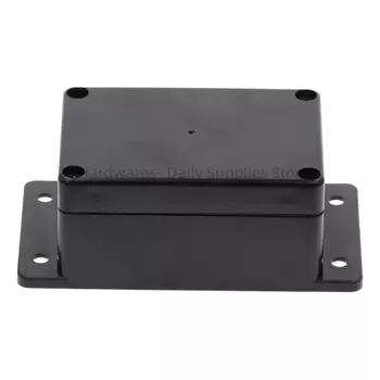 YeNiuDQ Черный пластиковый бокс для электроники 100x68x50 мм