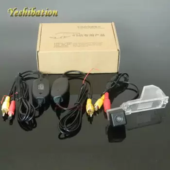 Yeshibation беспроводная камера RCA/AUX видео передатчик и приемник комплект для Ford Edge 2007 ~ 2014 номерного знака света DIY