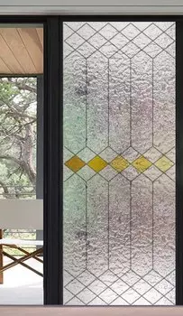 Yesmet матовая витражная пленка для окна ПВХ