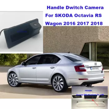Yessun камера заднего вида для Skoda Octiva RS Wagon 2016 2017 2018 камера заднего вида парковочная камера заднего хода автомобиля камера HD CCD ночное видение