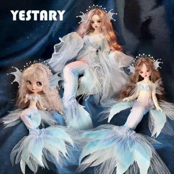YESTARY DIY искусственная Кукла Одежда 1/4 1/6 ob11 игрушки Аксессуары Русалка Jiaoren куклы одежда Сделай Сам куклы одежда материал упаковка
