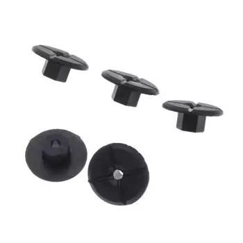 Yetaha 20 шт. 4 мм пластиковая крепежная гайка для Mercedes Benz Fender, брызговик, колесная арка, бампер, панель, фиксатор, зажим, заклепка