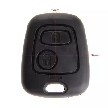 Yetaha 2 кнопки дистанционного ключа, чехол-брелок, чехол для Peugeot 106 107 206 207 307 406 407 Citroen Picasso