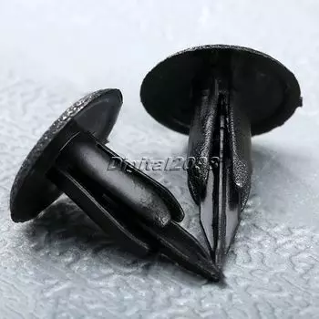 Yetaha 50 шт. 6 мм Автомобильный клипса обшивки панели двери, крепеж для Suzuki Mazda, крепеж бампера, фиксатор заклепок, чехол для двигателя