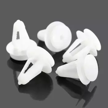 Yetaha 50 шт. 7 мм крепежные зажимы для отделки отверстий/крепежи для отделки двери заклепки панель Фиксатор бампера комплект для стайлинга автомобиля