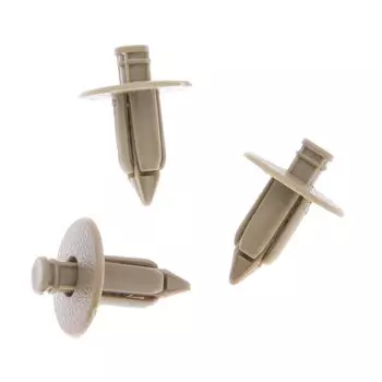 Yetaha 50 шт. пластиковая Автомобильная крепежная деталь для двери автомобиля, отделочная панель, фиксаторы, заклепки для Volvo C70 S60 S80 V70 1997-2005