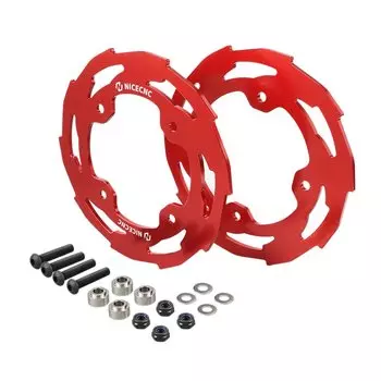 yfz450r защита звездочки 2 шт. направляющая цепи для квадроцикла, алюминиевый диск для Yamaha YFZ450R YFZ 450R YFZ450 R 	 YFZ450RSE YFZ450X