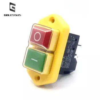 YH02-A Diamond/Rhomboid AC220V, Электромагнитная кнопка пуска, аксессуары для станков, IP55, водонепроницаемый, магнитный, 28A