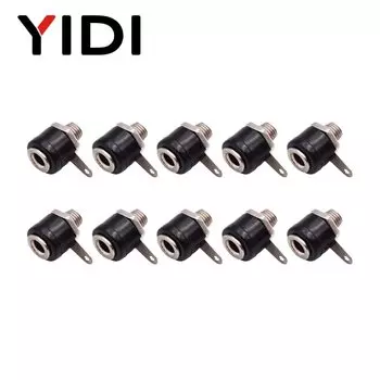 YIDI 10 шт. Красные черные штекерные вилки «банан» 4 мм