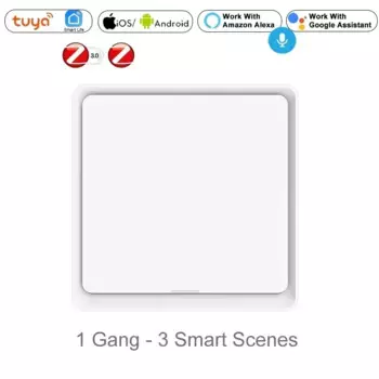 YIDI Беспроводной кнопочный переключатель Tuya Smart Scene 1/2/3/4 клавиши