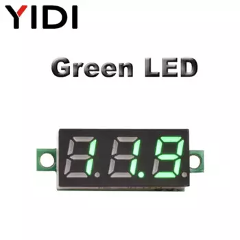 YIDI Вольтметр постоянного тока 0-100В 2,5-30В