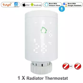 YIDI ZigBee Wi-Fi Smart TRV клапан радиатора