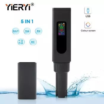 Yieryi THE01858 5 в 1 Тестер качества воды