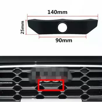 YIFOUM автомобильный передний вид положительный Логотип камеры Кронштейн Рамка Корпус для Audi Q5L 2021 2022